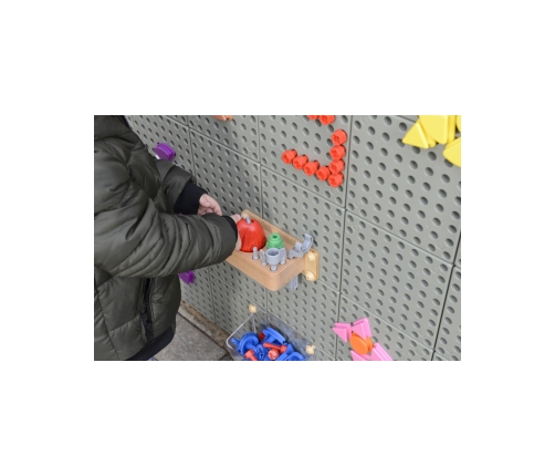 MASTERKIDZ Zestaw Narzędzia Z Wkrętarką 8 Elementów Do Tablicy Naukowo-Kreatywnej STEM