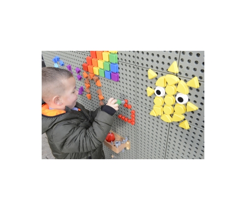 MASTERKIDZ Zestaw Narzędzia Z Wkrętarką 8 Elementów Do Tablicy Naukowo-Kreatywnej STEM