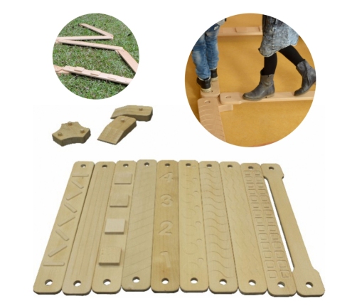 Trening Balansu Równowagi Drewniane Deseczki Masterkidz