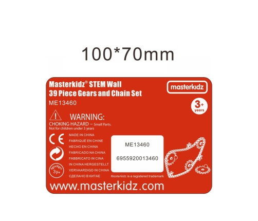 Koła Zębate Zbuduj Własny Mechanizm - Tablica Naukowo-Kreatywna Masterkidz STEM