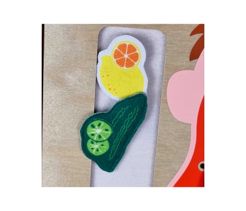 MASTERKIDZ Higiena Jamy Ustnej Ścienna Tablica Sensoryczna Flex Montessori