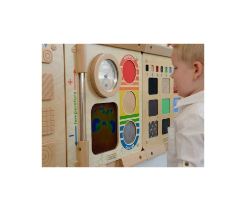 MASTERKIDZ Nauka o Temperaturze Ścienna Tablica Edukacyjna Flex