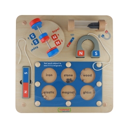 MASTERKIDZ Nauka o Przyciąganiu Magnetycznym - Ścienna Tablica Edukacyjna Flex Montessori