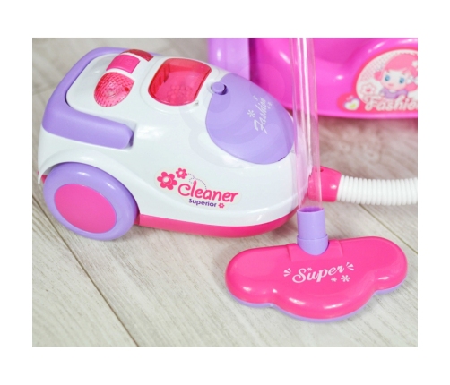 WOOPIE Zestaw do Sprzątania Wózek Odkurzacz Funkcja Ssania + 11 Akc.