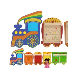 MASTERKIDZ System Do Montażu 5 Tablic Masterkidz Flex - Pociąg MASTERKIDZ System Do Montażu 5 Tablic Masterkidz Flex - Pociąg