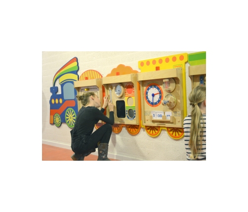 MASTERKIDZ System Do Montażu 5 Tablic Masterkidz Flex - Pociąg