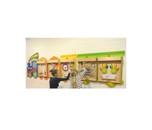 MASTERKIDZ System Do Montażu 5 Tablic Masterkidz Flex - Pociąg