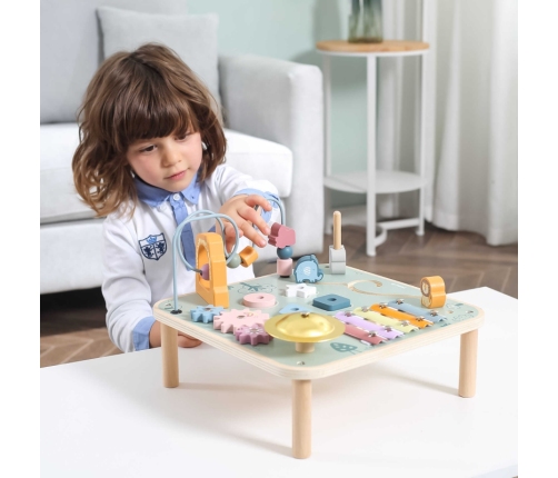 VIGA PolarB Stół Stolik Edukacyjny Pętla Cymbałki Sensoryka Montessori