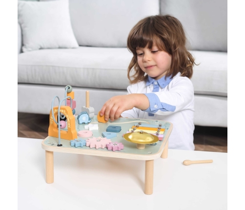 VIGA PolarB Stół Stolik Edukacyjny Pętla Cymbałki Sensoryka Montessori