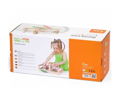 VIGA Krosno Tkackie Warsztat Tkacki Drewniany Certyfikat FSC