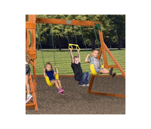 Ogromny Drewniany Plac Zabaw Atlantic Backyard Discovery Step2