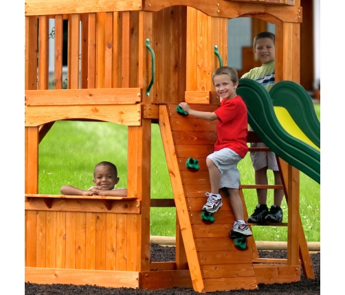 Ogromny Drewniany Plac Zabaw Atlantic Backyard Discovery Step2