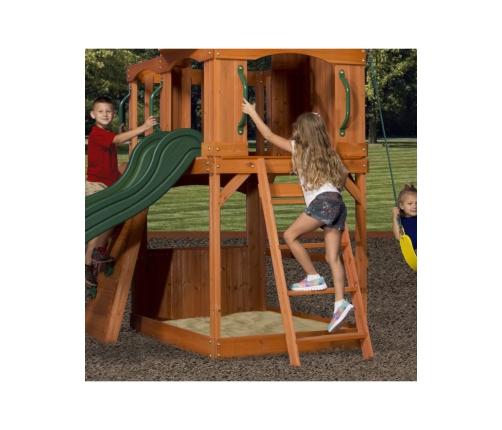 Ogromny Drewniany Plac Zabaw Atlantic Backyard Discovery Step2
