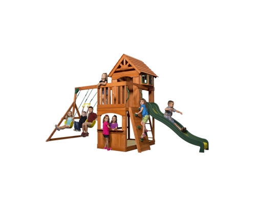 Ogromny Drewniany Plac Zabaw Atlantic Backyard Discovery Step2