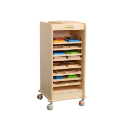 MASTERKIDZ Szafka Do Przechowywania Tabliczek Edukacyjnych MASTERKIDZ Szafka Do Przechowywania Tabliczek Edukacyjnych