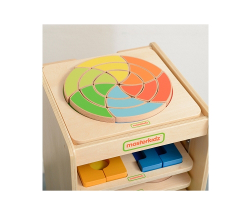 MASTERKIDZ Szafka Do Przechowywania Tabliczek Edukacyjnych