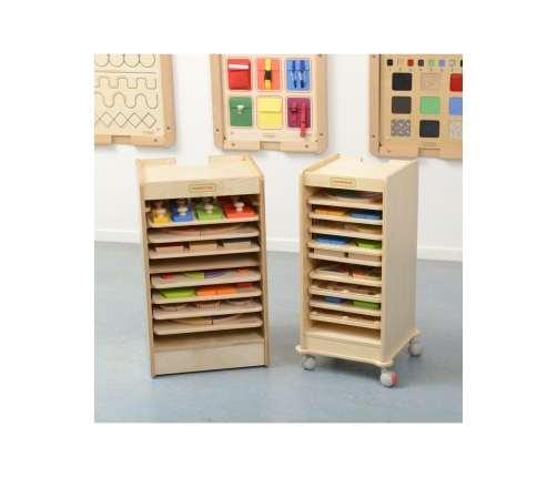 MASTERKIDZ Szafka Do Przechowywania Tabliczek Edukacyjnych