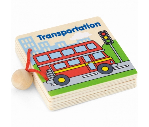 VIGA Moja Pierwsza Książeczka Drewniana 1 szt.