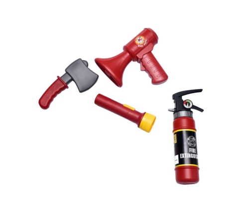 WOOPIE Zestaw Walizka Strażaka z Gaśnicą 7 el.