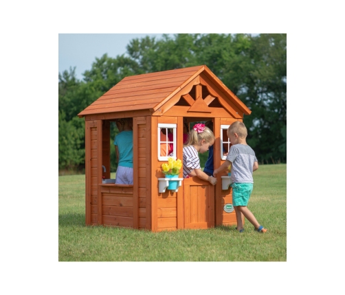 Деревянный детский домик садовый Backyard Discovery  Timberlake Step2