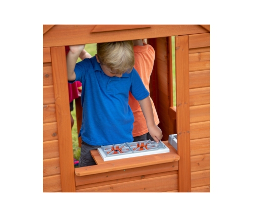 Деревянный детский домик садовый Backyard Discovery  Timberlake Step2