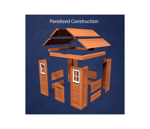 Деревянный детский домик садовый Backyard Discovery  Timberlake Step2