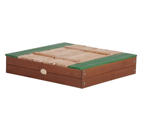 Ella Sandpit AXI wooden sandbox with benches