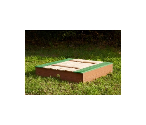 Ella Sandpit AXI wooden sandbox with benches