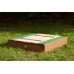 Ella Sandpit AXI wooden sandbox with benches