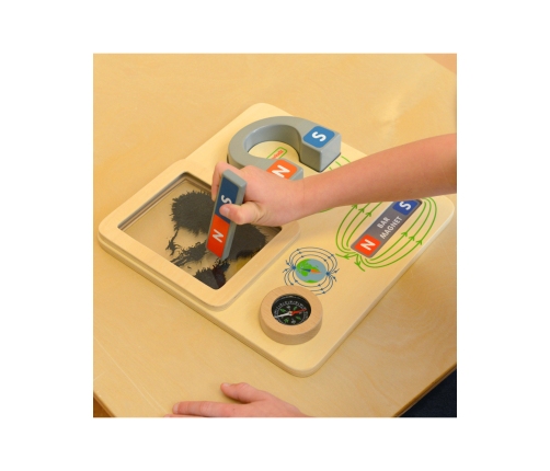 MASTERKIDZ Zabawa Magnetyczna Tablica Edukacyjna Kompas Montessori