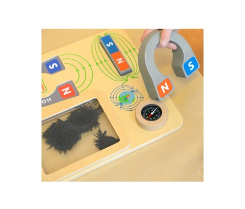 MASTERKIDZ Zabawa Magnetyczna Tablica Edukacyjna Kompas Montessori