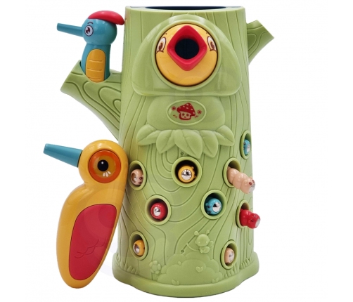 WOOPIE Gra Zręcznościowa Złap Robaka + 2 Dziecioły