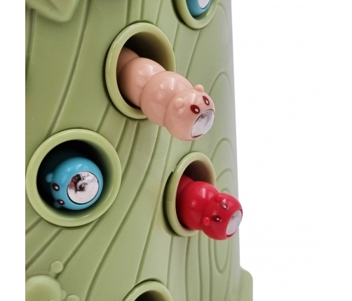 WOOPIE Gra Zręcznościowa Złap Robaka + 2 Dziecioły