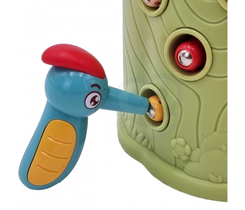 WOOPIE Gra Zręcznościowa Złap Robaka + 2 Dziecioły