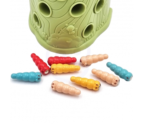 WOOPIE Gra Zręcznościowa Złap Robaka + 2 Dziecioły