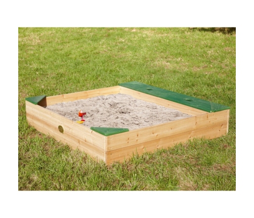 AXI Drewniana Piaskownica + Schowek Na Akcesoria + Plandeka