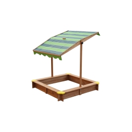 Drewniana piaskownica z regulowanym daszkiem Lily Sandpit AXI
