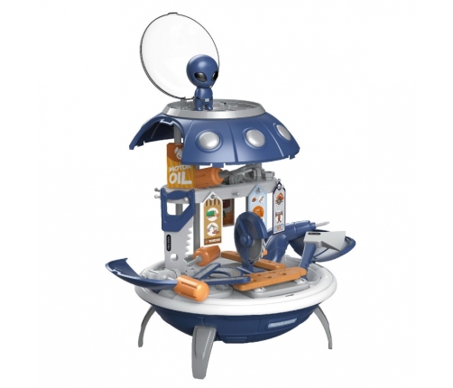 WOOPIE Warsztat 3w1 Plecak Projektor UFO 52 el.