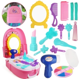WOOPIE Zestaw Małej Księżniczki w Plecaku Toaletka 19 el. WOOPIE Zestaw Małej Księżniczki w Plecaku Toaletka 19 el.