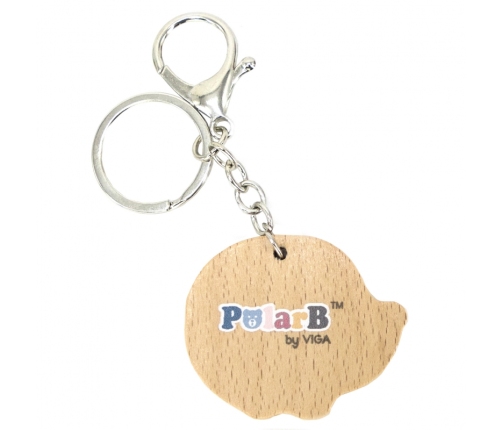 VIGA PolarB Drewniany Breloczek Jeż Brelok