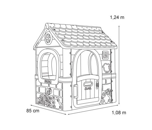 FEBER Fantasy Bērnu dārza māja
