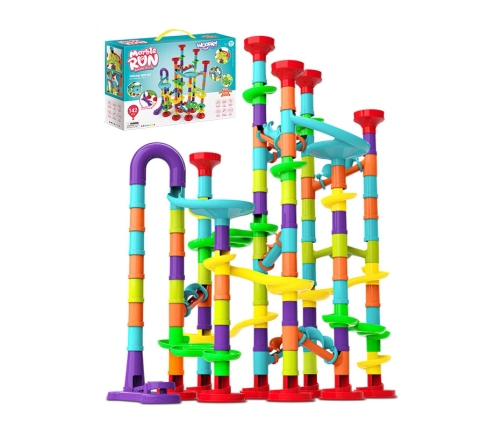 WOOPIE Kulodrom Tor Kulkowy Zestaw Spirala 142 el.