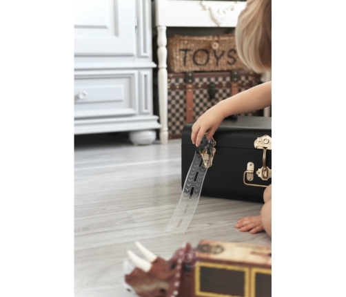 WOOPIE Cięzarówka Dinozaur z Wyrzutnią i Samochodzikami 15 el.