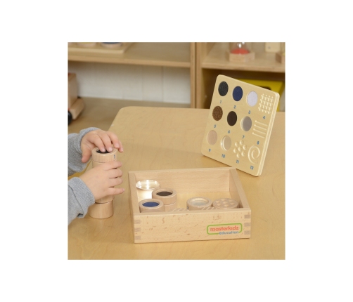 Zgaduj Dotykiem Materiał I Faktura 12 Elementów Montessori