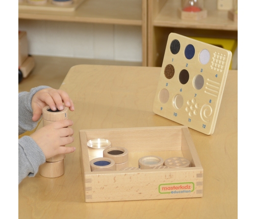 Zgaduj Dotykiem Materiał I Faktura 12 Elementów Montessori