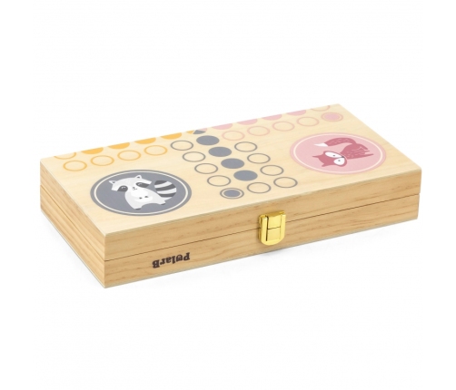 VIGA PolarB Drewniana gra Ludo Chińczyk