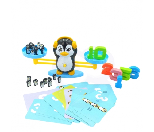 WOOPIE Waga Równoważnia Szalkowa Nauka Liczenia Pingwin