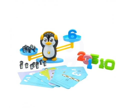 WOOPIE Waga Równoważnia Szalkowa Nauka Liczenia Pingwin