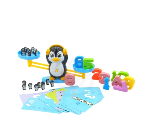 WOOPIE Waga Równoważnia Szalkowa Nauka Liczenia Pingwin