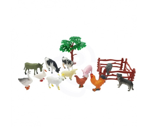 WOOPIE Zestaw Figurki Farma 14 el.